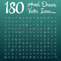 stock-vector-hand-drawn-vector-icons-and-a-chalkboard-background-326522840
