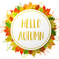 herbstblatt kreis